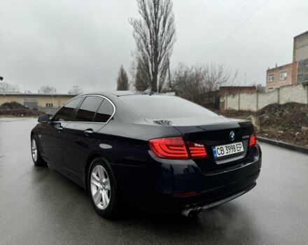 Синий БМВ 5 Серия, объемом двигателя 2 л и пробегом 176 тыс. км за 10200 $, фото 3 на Automoto.ua