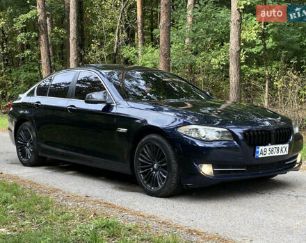 Синий БМВ 5 Серия, объемом двигателя 2 л и пробегом 230 тыс. км за 14200 $, фото 10 на Automoto.ua
