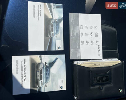 Синий БМВ 5 Серия, объемом двигателя 3.5 л и пробегом 200 тыс. км за 17800 $, фото 22 на Automoto.ua