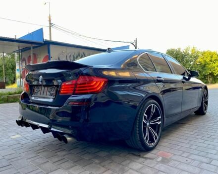 Синий БМВ 5 Серия, объемом двигателя 3 л и пробегом 195 тыс. км за 14000 $, фото 3 на Automoto.ua