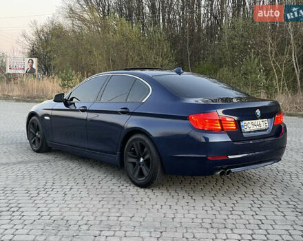 Синий БМВ 5 Серия, объемом двигателя 2 л и пробегом 156 тыс. км за 12999 $, фото 6 на Automoto.ua