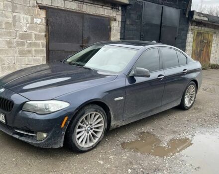 Синий БМВ 5 Серия, объемом двигателя 3 л и пробегом 170 тыс. км за 12000 $, фото 3 на Automoto.ua