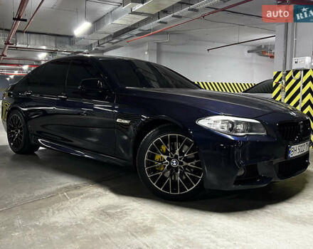 Синий БМВ 5 Серия, объемом двигателя 3 л и пробегом 225 тыс. км за 15800 $, фото 4 на Automoto.ua
