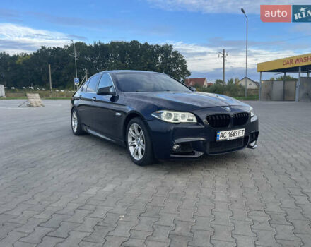 Синий БМВ 5 Серия, объемом двигателя 2 л и пробегом 260 тыс. км за 14500 $, фото 1 на Automoto.ua