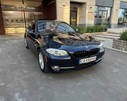 Синий БМВ 5 Серия, объемом двигателя 2 л и пробегом 210 тыс. км за 12999 $, фото 1 на Automoto.ua