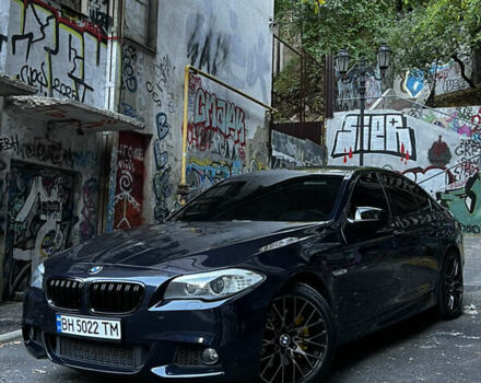 Синий БМВ 5 Серия, объемом двигателя 3 л и пробегом 225 тыс. км за 15800 $, фото 3 на Automoto.ua