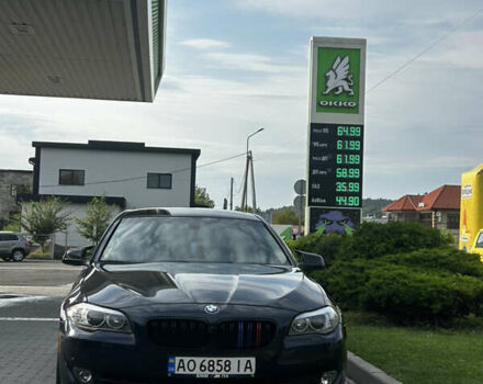 Синий БМВ 5 Серия, объемом двигателя 2 л и пробегом 217 тыс. км за 11500 $, фото 19 на Automoto.ua