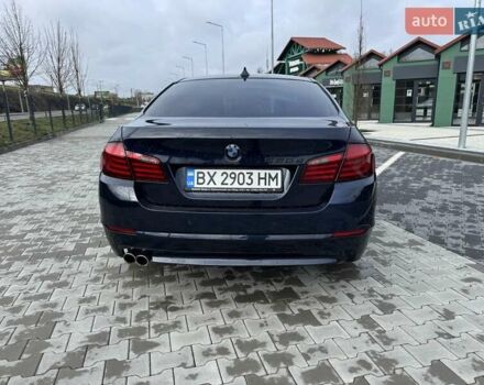Синий БМВ 5 Серия, объемом двигателя 2 л и пробегом 288 тыс. км за 12900 $, фото 3 на Automoto.ua