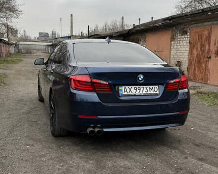 Синій БМВ 5 Серія, об'ємом двигуна 2 л та пробігом 296 тис. км за 12500 $, фото 1 на Automoto.ua