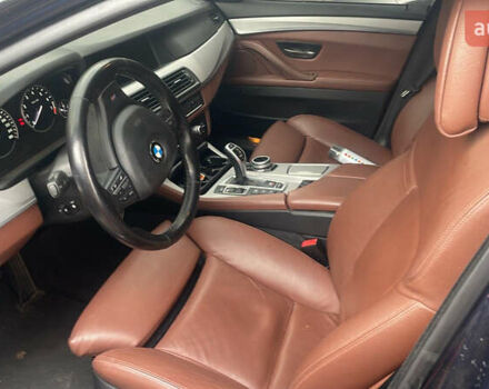 Синий БМВ 5 Серия, объемом двигателя 2 л и пробегом 190 тыс. км за 17000 $, фото 3 на Automoto.ua