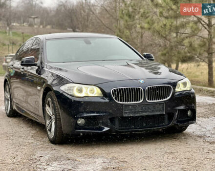 Синий БМВ 5 Серия, объемом двигателя 3 л и пробегом 215 тыс. км за 12400 $, фото 4 на Automoto.ua