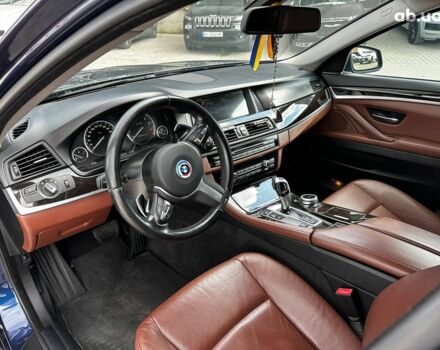 Синій БМВ 5 Серія, об'ємом двигуна 2 л та пробігом 242 тис. км за 18790 $, фото 20 на Automoto.ua