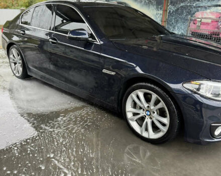 Синий БМВ 5 Серия, объемом двигателя 3 л и пробегом 197 тыс. км за 18800 $, фото 6 на Automoto.ua
