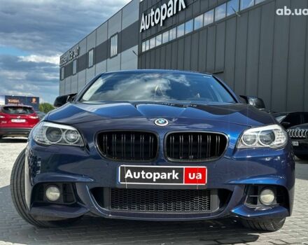 Синій БМВ 5 Серія, об'ємом двигуна 2 л та пробігом 242 тис. км за 18790 $, фото 1 на Automoto.ua