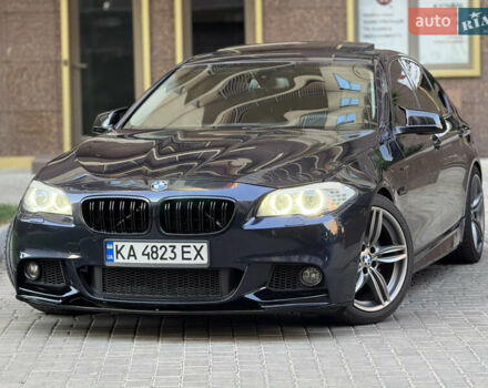 Синий БМВ 5 Серия, объемом двигателя 2 л и пробегом 258 тыс. км за 14700 $, фото 2 на Automoto.ua