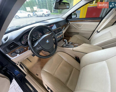 Синий БМВ 5 Серия, объемом двигателя 2.98 л и пробегом 200 тыс. км за 13000 $, фото 16 на Automoto.ua