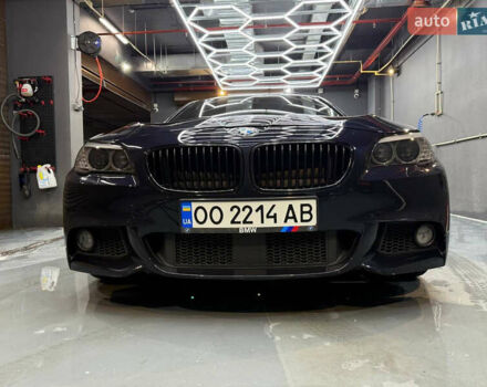 Синій БМВ 5 Серія, об'ємом двигуна 2 л та пробігом 135 тис. км за 16000 $, фото 1 на Automoto.ua