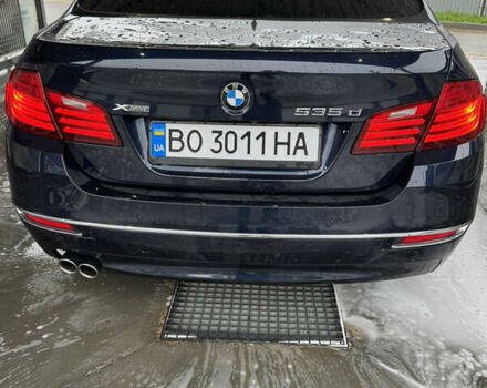 Синий БМВ 5 Серия, объемом двигателя 3 л и пробегом 197 тыс. км за 18800 $, фото 4 на Automoto.ua