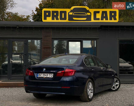 Синій БМВ 5 Серія, об'ємом двигуна 2 л та пробігом 186 тис. км за 13900 $, фото 2 на Automoto.ua