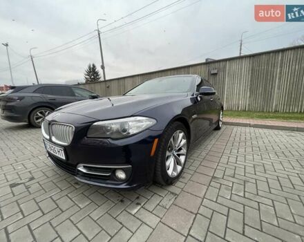 Синій БМВ 5 Серія, об'ємом двигуна 2 л та пробігом 140 тис. км за 14950 $, фото 8 на Automoto.ua