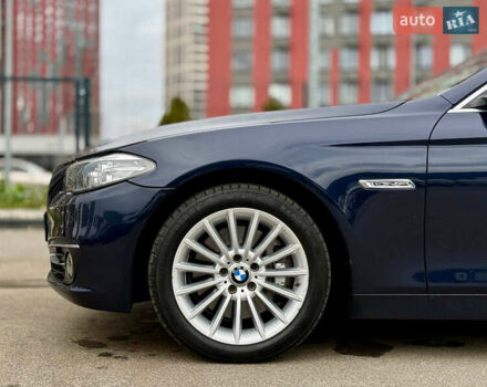 Синій БМВ 5 Серія, об'ємом двигуна 3 л та пробігом 157 тис. км за 14900 $, фото 9 на Automoto.ua
