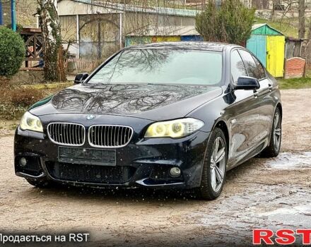 Синий БМВ 5 Серия, объемом двигателя 3 л и пробегом 215 тыс. км за 12400 $, фото 3 на Automoto.ua