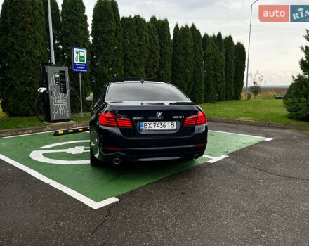 Синий БМВ 5 Серия, объемом двигателя 2.98 л и пробегом 200 тыс. км за 13000 $, фото 5 на Automoto.ua