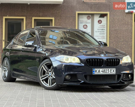 Синий БМВ 5 Серия, объемом двигателя 2 л и пробегом 258 тыс. км за 14700 $, фото 5 на Automoto.ua
