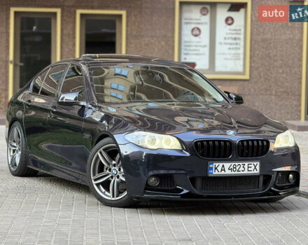 Синий БМВ 5 Серия, объемом двигателя 2 л и пробегом 258 тыс. км за 14700 $, фото 4 на Automoto.ua