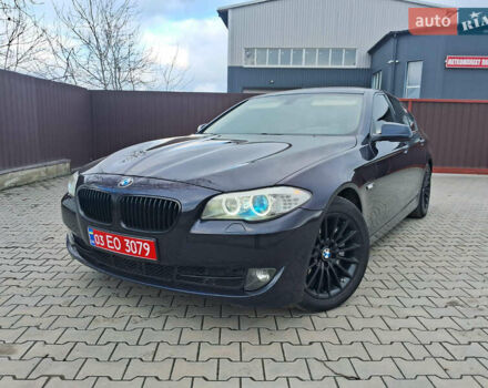 Синій БМВ 5 Серія, об'ємом двигуна 2.98 л та пробігом 201 тис. км за 15777 $, фото 1 на Automoto.ua