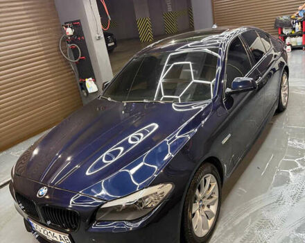 Синій БМВ 5 Серія, об'ємом двигуна 2 л та пробігом 135 тис. км за 16000 $, фото 4 на Automoto.ua