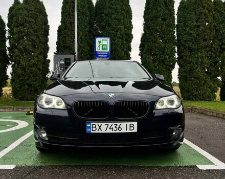 Синий БМВ 5 Серия, объемом двигателя 2.98 л и пробегом 200 тыс. км за 13000 $, фото 11 на Automoto.ua