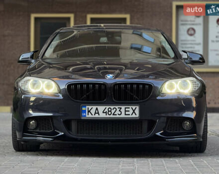 Синий БМВ 5 Серия, объемом двигателя 2 л и пробегом 258 тыс. км за 14700 $, фото 3 на Automoto.ua