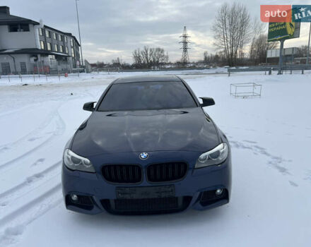 Синий БМВ 5 Серия, объемом двигателя 3 л и пробегом 215 тыс. км за 18000 $, фото 2 на Automoto.ua