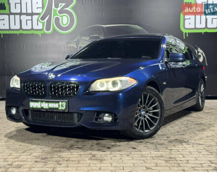 Синий БМВ 5 Серия, объемом двигателя 2.98 л и пробегом 197 тыс. км за 16000 $, фото 2 на Automoto.ua