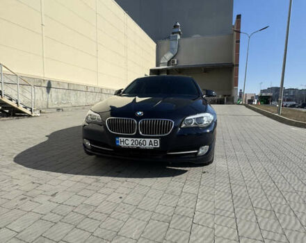 Синий БМВ 5 Серия, объемом двигателя 2 л и пробегом 277 тыс. км за 14999 $, фото 1 на Automoto.ua