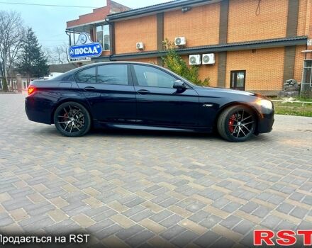 Синий БМВ 5 Серия, объемом двигателя 3 л и пробегом 200 тыс. км за 13800 $, фото 3 на Automoto.ua