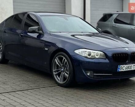 Синій БМВ 5 Серія, об'ємом двигуна 2 л та пробігом 144 тис. км за 15200 $, фото 1 на Automoto.ua