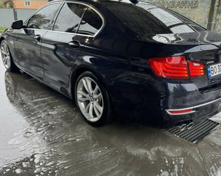 Синий БМВ 5 Серия, объемом двигателя 3 л и пробегом 197 тыс. км за 18800 $, фото 3 на Automoto.ua