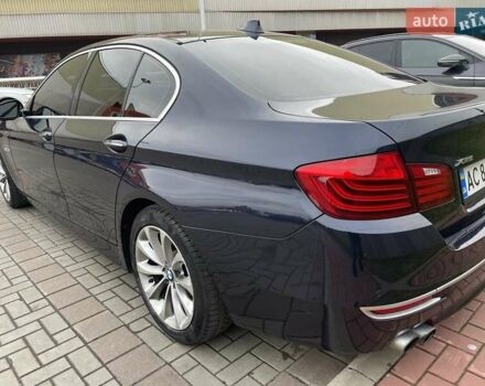 Синій БМВ 5 Серія, об'ємом двигуна 2 л та пробігом 140 тис. км за 14950 $, фото 7 на Automoto.ua