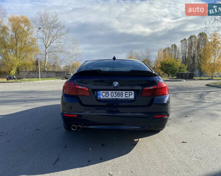 БМВ 5 Серія 2014 у Чернігові на Automoto.ua Синій БМВ 5 Серія, об'ємом двигуна 3 л та пробігом 90 тис. км за 28900 $, фото 7 на Automoto.ua