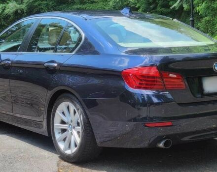 Синий БМВ 5 Серия, объемом двигателя 3 л и пробегом 87 тыс. км за 10200 $, фото 2 на Automoto.ua