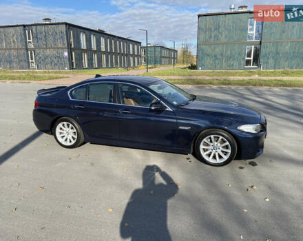 БМВ 5 Серія 2014 у Чернігові на Automoto.ua Синій БМВ 5 Серія, об'ємом двигуна 3 л та пробігом 90 тис. км за 28900 $, фото 2 на Automoto.ua