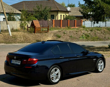 Синий БМВ 5 Серия, объемом двигателя 3 л и пробегом 150 тыс. км за 26500 $, фото 3 на Automoto.ua