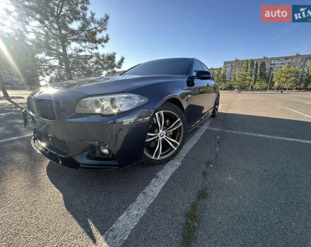 Синий БМВ 5 Серия, объемом двигателя 3 л и пробегом 219 тыс. км за 22999 $, фото 5 на Automoto.ua
