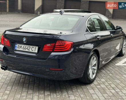 Синий БМВ 5 Серия, объемом двигателя 2 л и пробегом 218 тыс. км за 16900 $, фото 4 на Automoto.ua