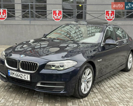 Синий БМВ 5 Серия, объемом двигателя 2 л и пробегом 218 тыс. км за 16900 $, фото 8 на Automoto.ua