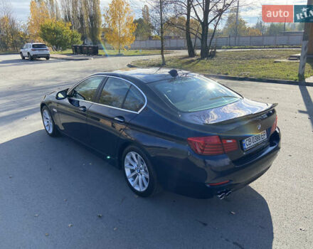 БМВ 5 Серія 2014 у Чернігові на Automoto.ua Синій БМВ 5 Серія, об'ємом двигуна 3 л та пробігом 90 тис. км за 28900 $, фото 8 на Automoto.ua