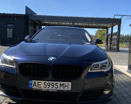 Синий БМВ 5 Серия, объемом двигателя 2.99 л и пробегом 376 тыс. км за 18500 $, фото 1 на Automoto.ua
