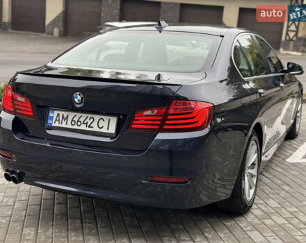 Синий БМВ 5 Серия, объемом двигателя 2 л и пробегом 218 тыс. км за 16900 $, фото 3 на Automoto.ua
